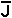 Bar over J