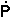 Dot over P