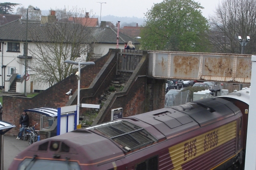 Old Egham footbridge
