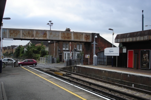 Old Egham footbridge