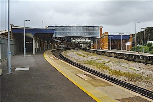 East end of station