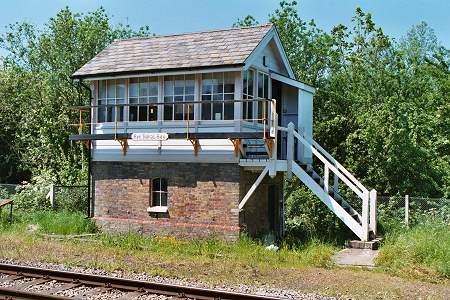 the signal box
