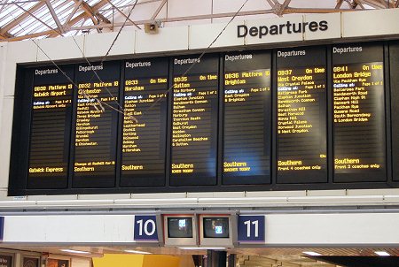 Destination board