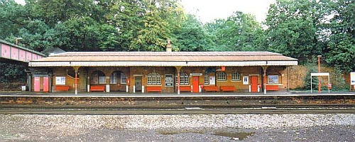 Farnborough up platform.