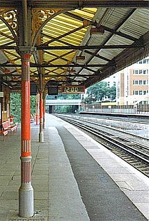 Farnborough station.