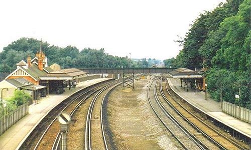 Re-designed Farnborough station.