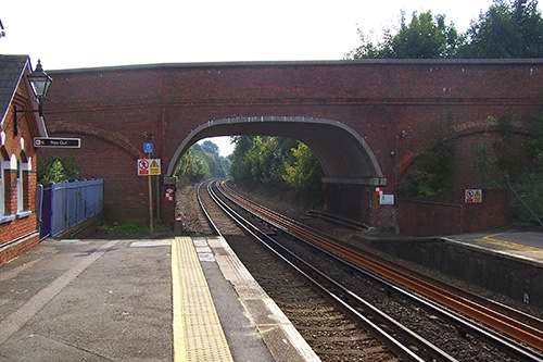 Charing station road bridge, 22-09-2008