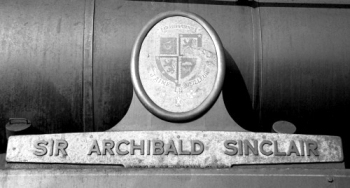 Sir Archibald Sinclair nameplate