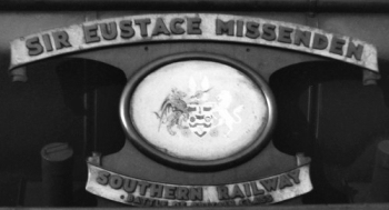Sir Eustace Missenden nameplate