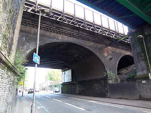 Godstone Road bridge, Purley - slow lines