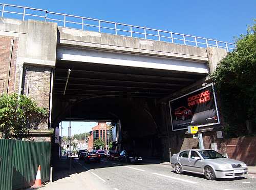 Godstone Road bridge, Purley - Caterham branch