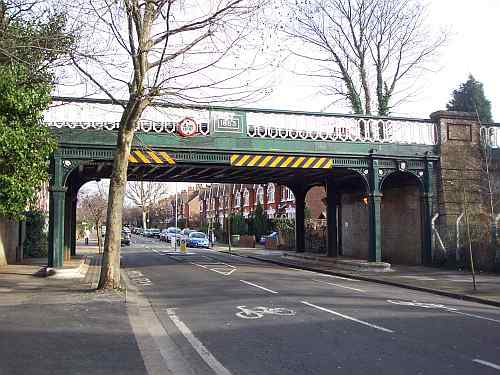 Turney Road bridge, West Dulwich